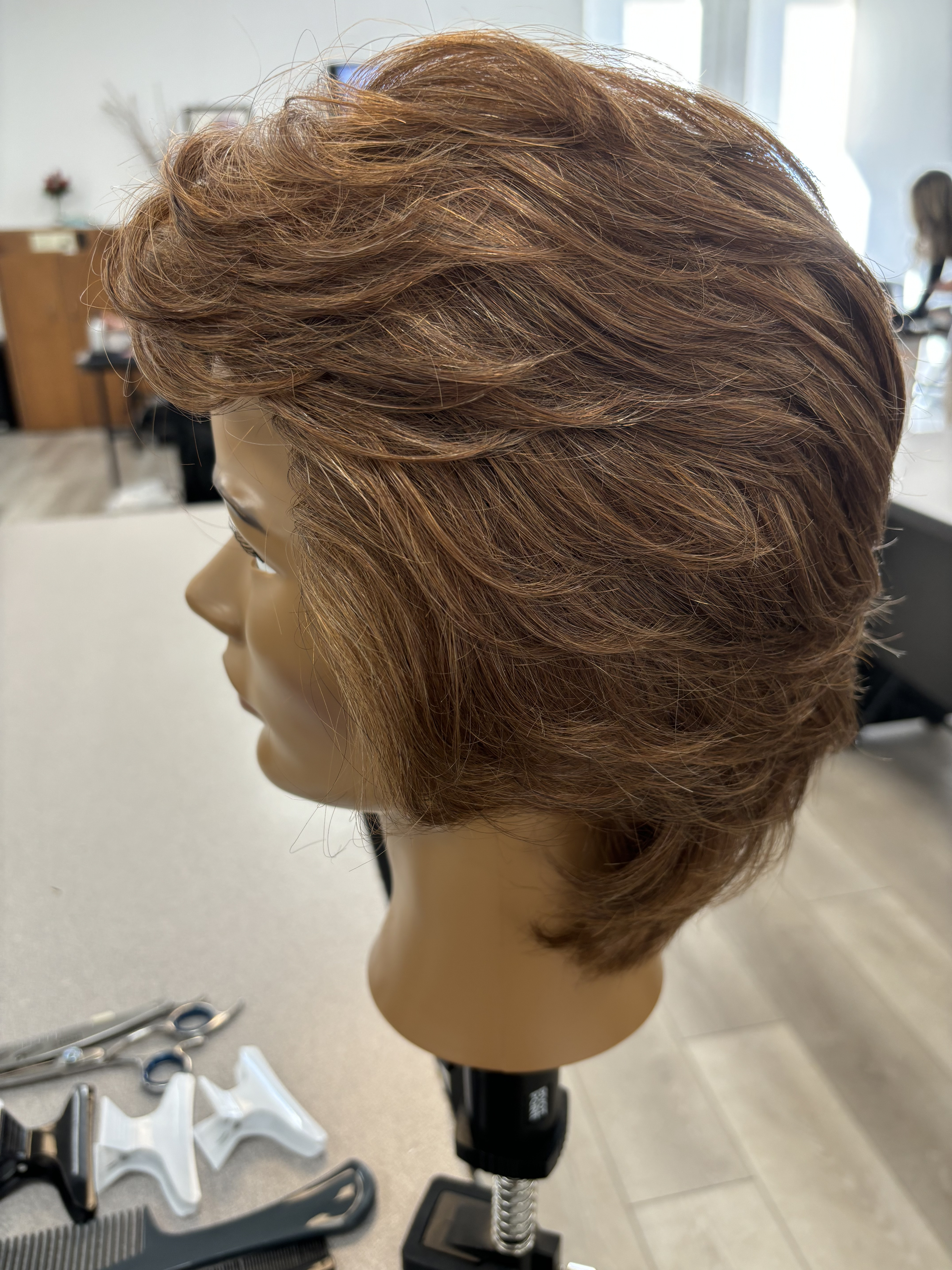 Short textured cut